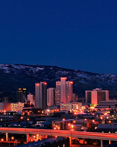 Reno, in Washoe County, Nevada